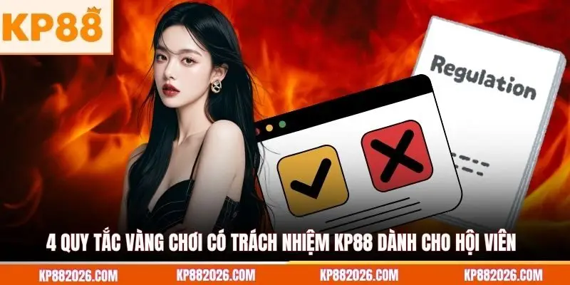 4 quy tắc vàng chơi có trách nhiệm KP88 dành cho hội viên.