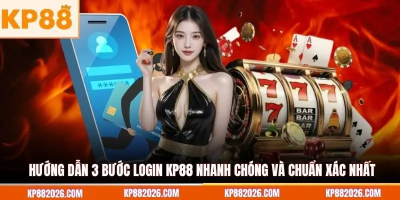 Hướng dẫn 3 bước login KP88 nhanh chóng và chuẩn xác nhất