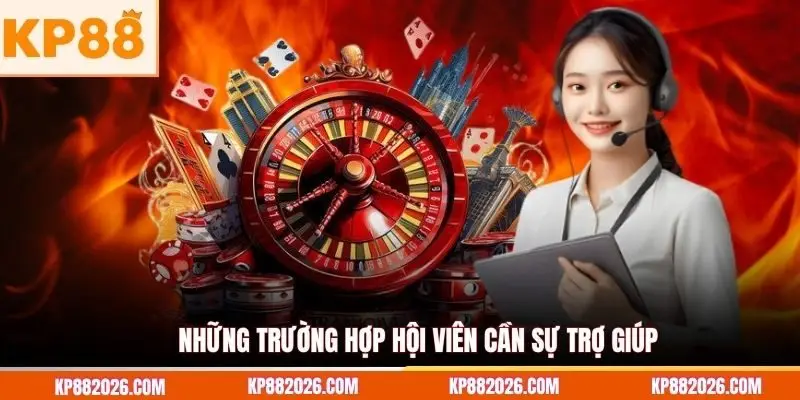 Những trường hợp hội viên cần sự trợ giúp